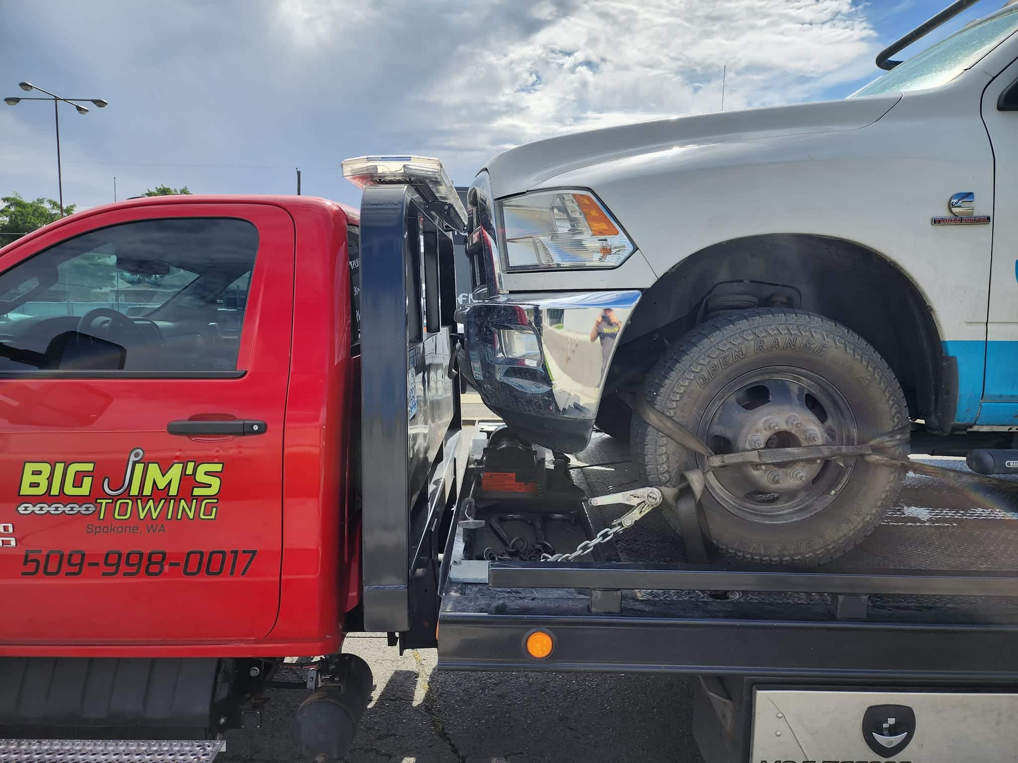 local towing tow truck from Big Jim's Towing